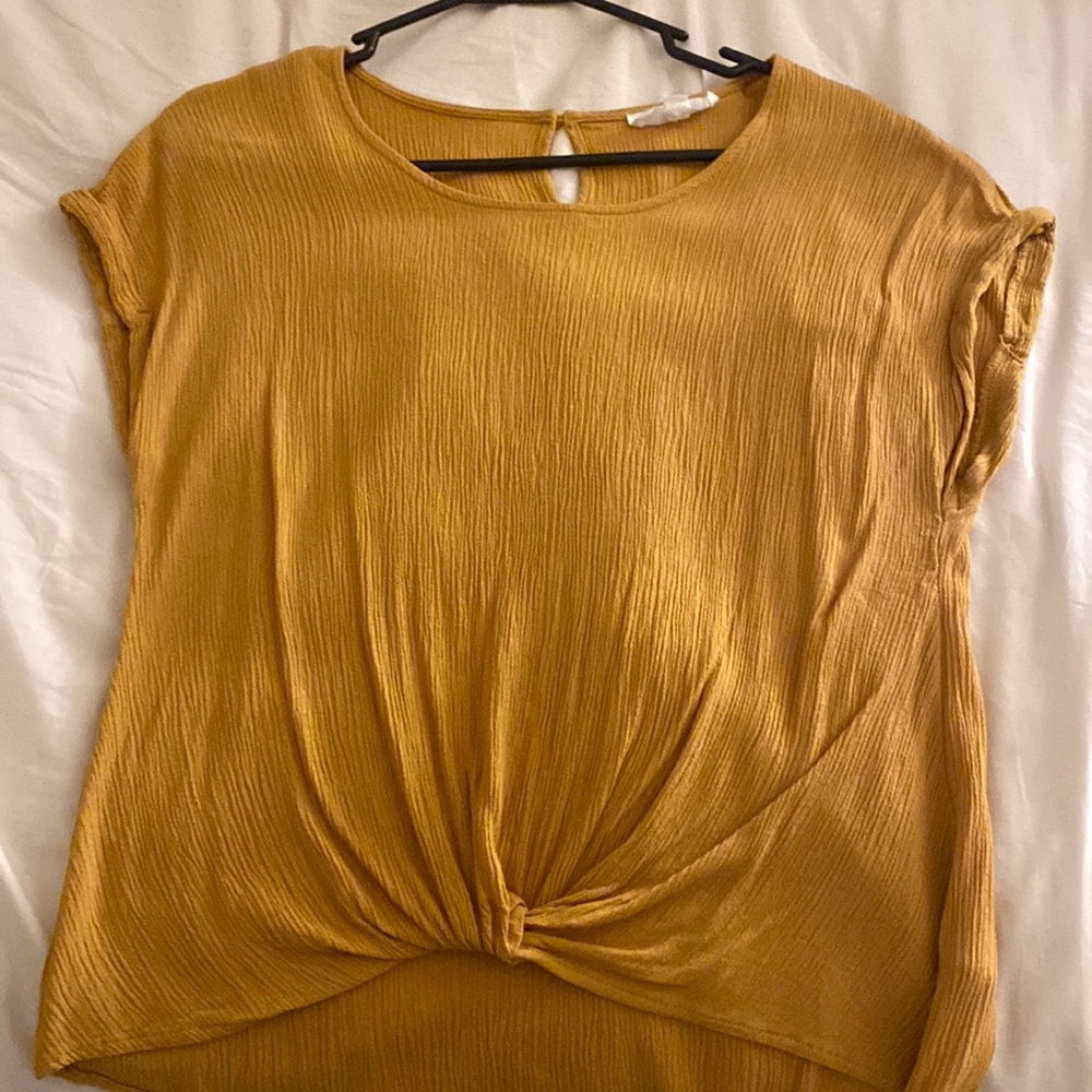 Ribbed blouse/top
